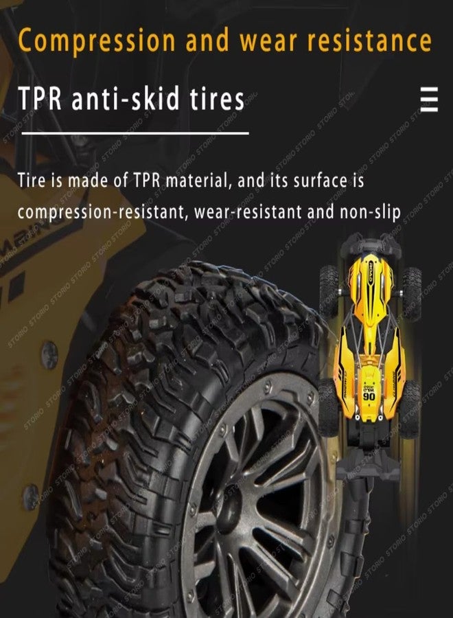 ستوريو سيارة سباق فيراري صغيرة تعمل بالتحكم عن بعد من ستوريو، مزودة بأضواء LED وصوت، قابلة لإعادة الشحن، مناسبة للأعمار من 3 سنوات فما فوق - Image 2